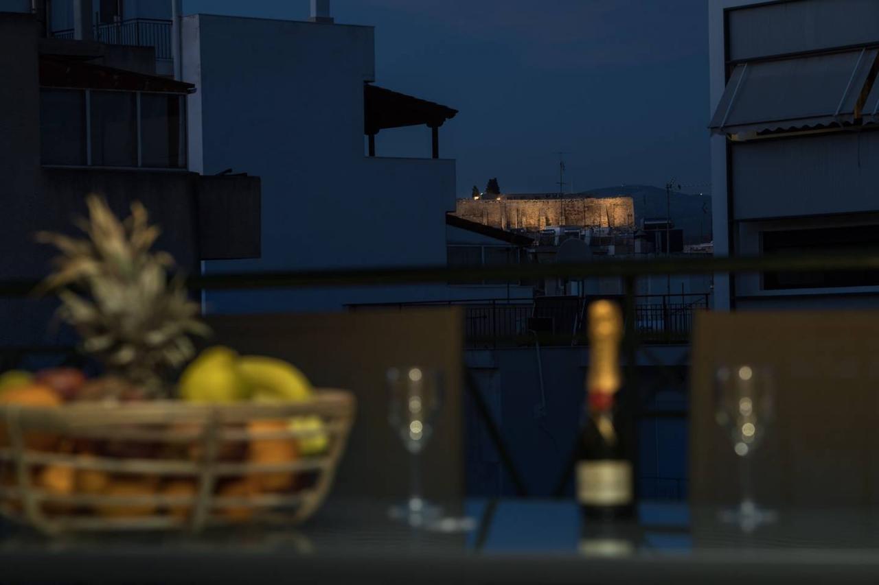 Penthouse With Acropolis View 8Ppl, 140Sqm Apartman Athén Kültér fotó